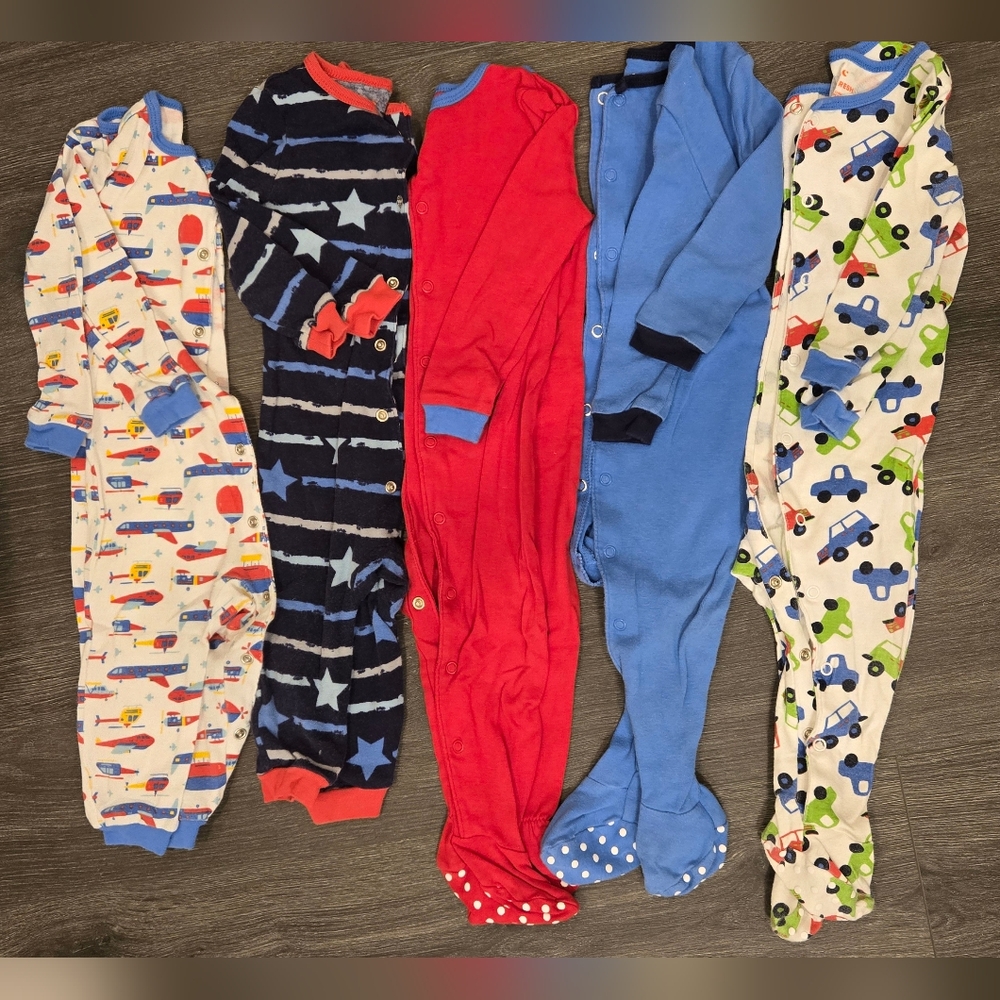 Lot of 5 pajamas